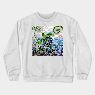 Turtle Mosaic Crewneck Sweatshirt